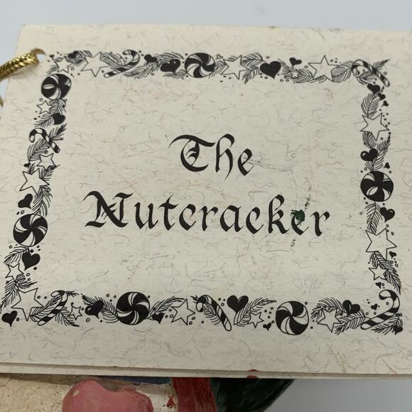 Vintage House Of Hatten Nutcracker 'Clara' Ornament 1993 With Original Tag - Picture 6 of 6
